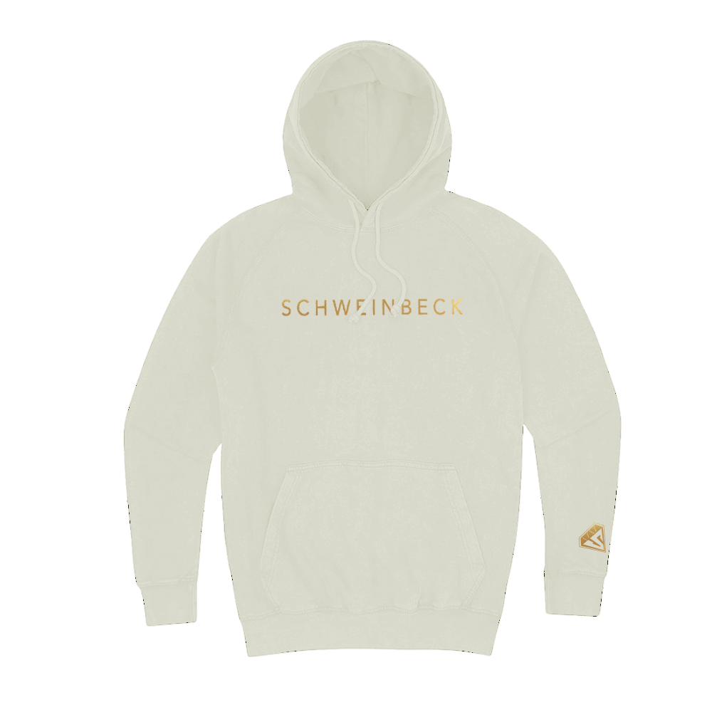 Exclusive Off-White Hoodies With Gold Print